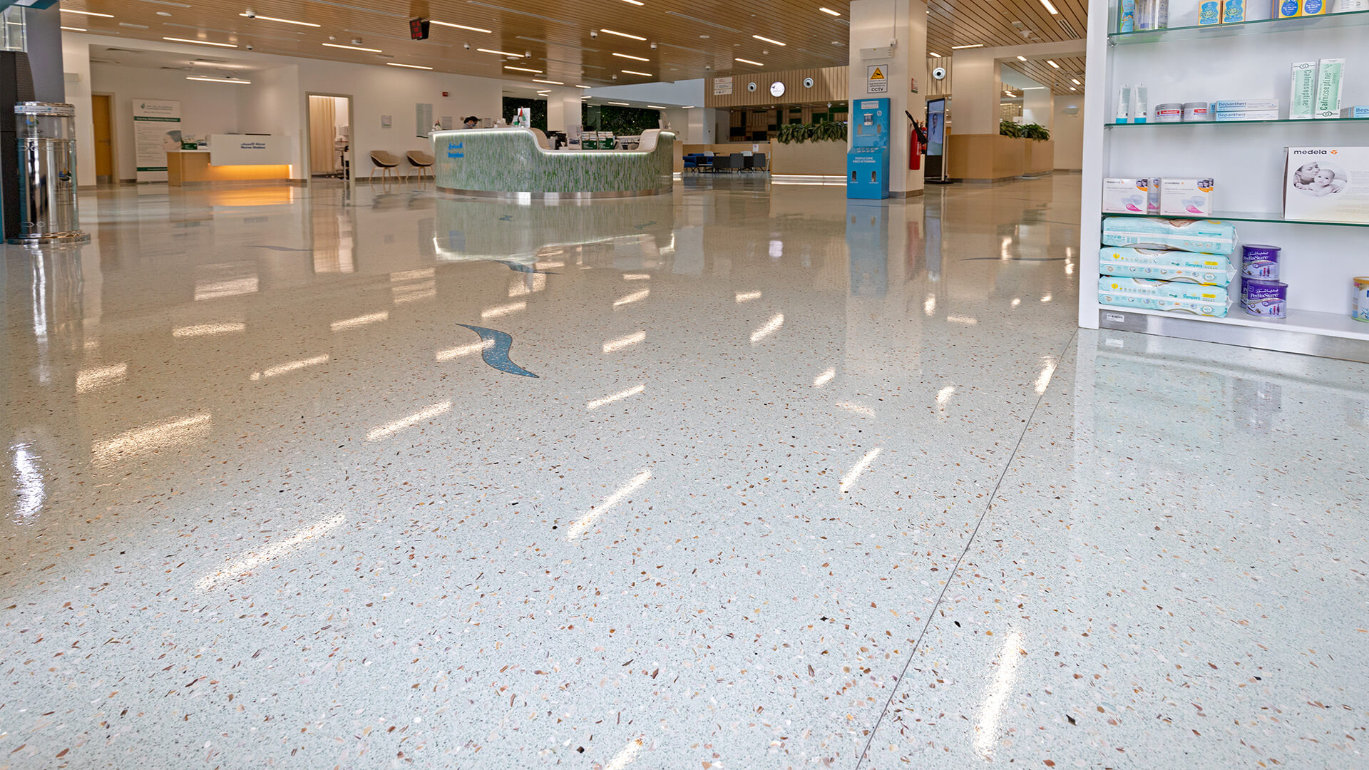 TopCrete CrystalTop Terrazzo