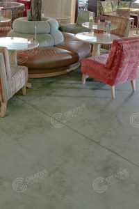 Colored Concrete Floor Design by Creative Concrete Concepts